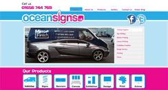 Desktop Screenshot of oceansignsuk.co.uk